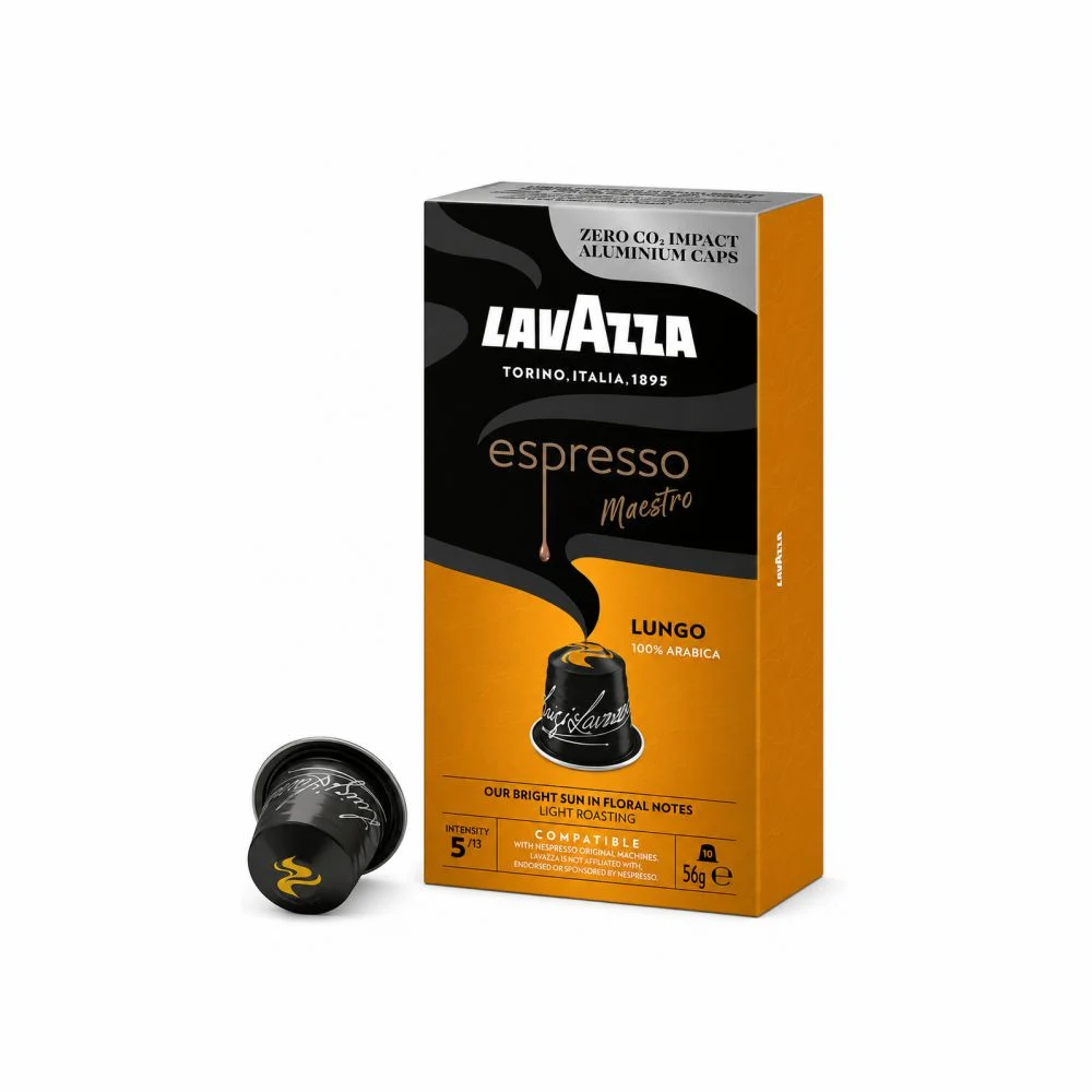 کپسول قهوه لاوازا مدل Maestro Lungo مائسترو لانگو ده عددی