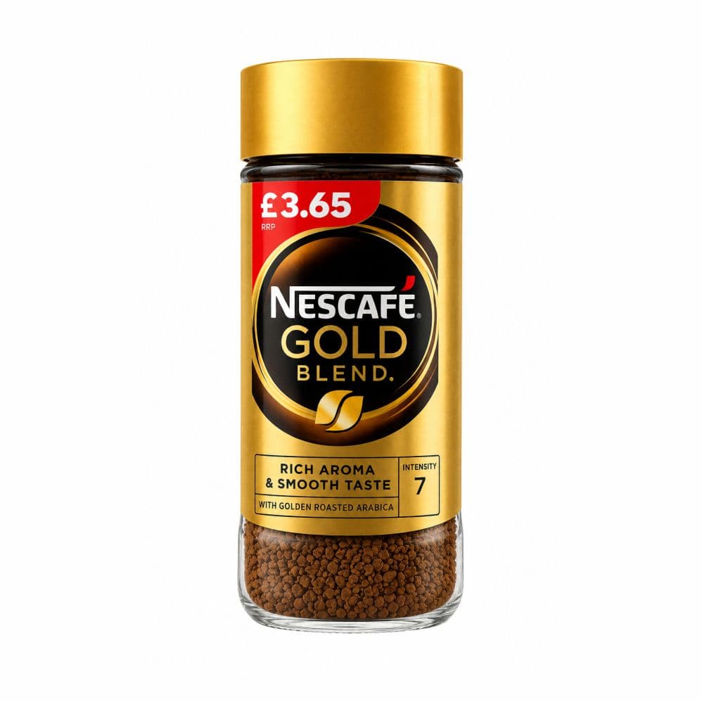 قهوه فوری گلد نستله مدل Nescafe Gold Blend شیشه 100 گرم