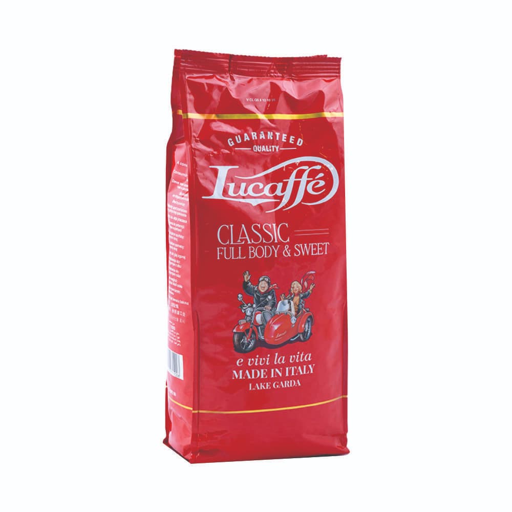 دانه قهوه لوکافه مدل کلاسیک فول بادی LUCAFFE Classic یک کیلوگرم