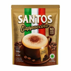کاپوچینو سانتوس SANTOS بدون شکر 20 عددی