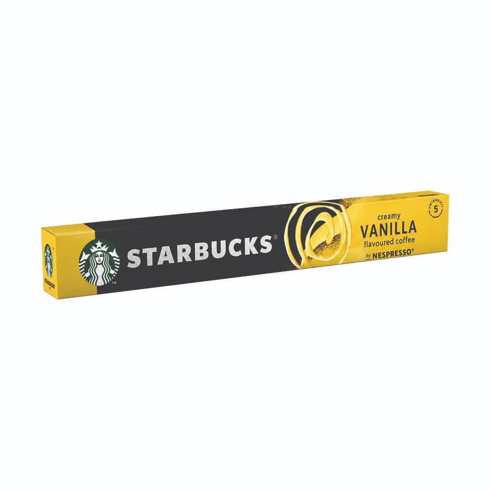 کپسول قهوه استارباکس طعم وانیل Creamy Vanilla 5 ده عددی