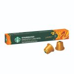 کپسول قهوه استارباکس مدل smooth caramel بسته 10 عددی