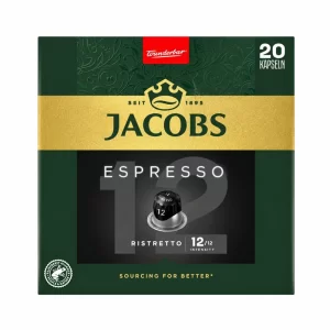 کپسول قهوه جاکوبز اسپرسو مدل Espresso Ristretto 12 اسپرسو 20 عددی