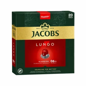 کپسول قهوه جاکوبز مدل Lungo 6 لانگو کلاسیکو 20 عددی