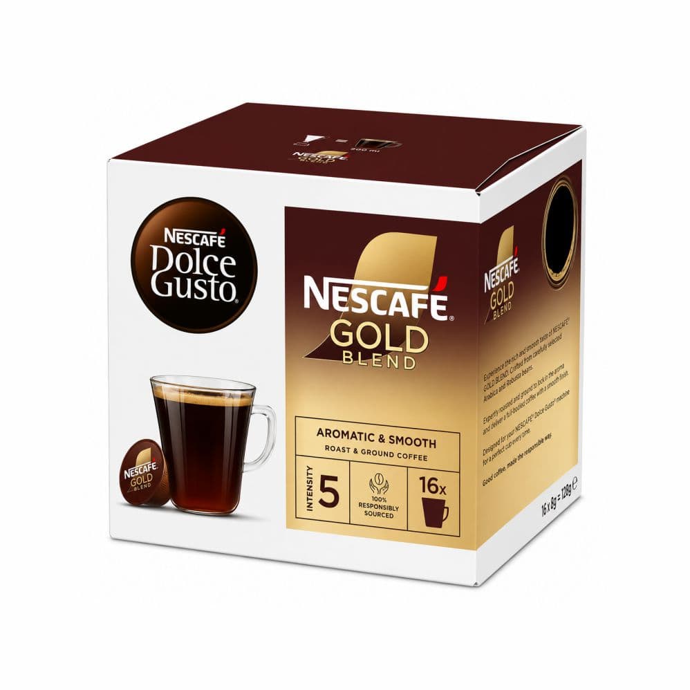 کپسول قهوه نسکافه مدل Gold Blend گلد بلند 16 عددی